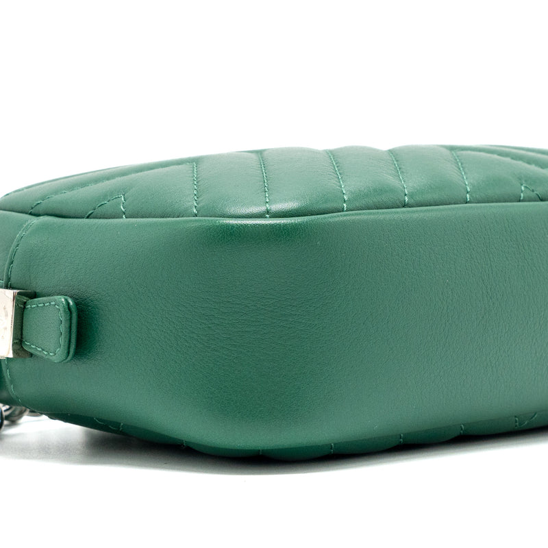 Chanel Small Camera Bag Calfskin Green SHW