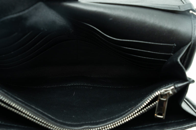 Saint Laurent/YSL Becky Chain Bag Quilted Lambskin Black SHW