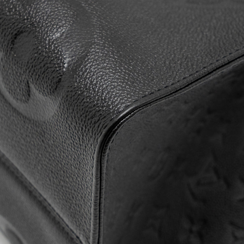 Louis Vuitton Onthego GM Monogram Empreinte Leather Black GHW