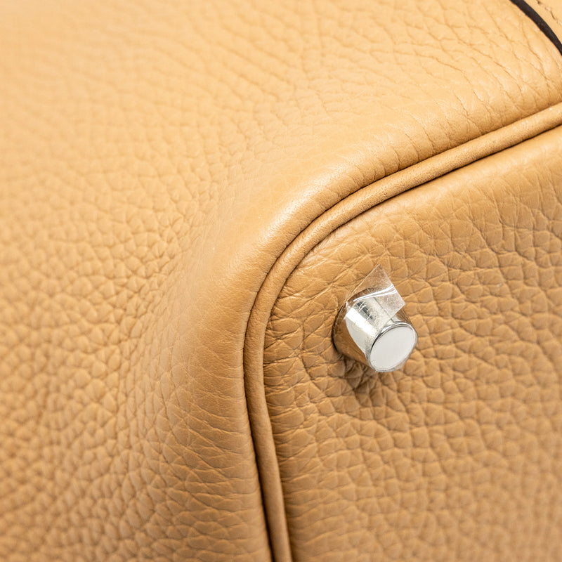 Hermes Picotin 18 Lock Bag Clemence Chai SHW Stamp U