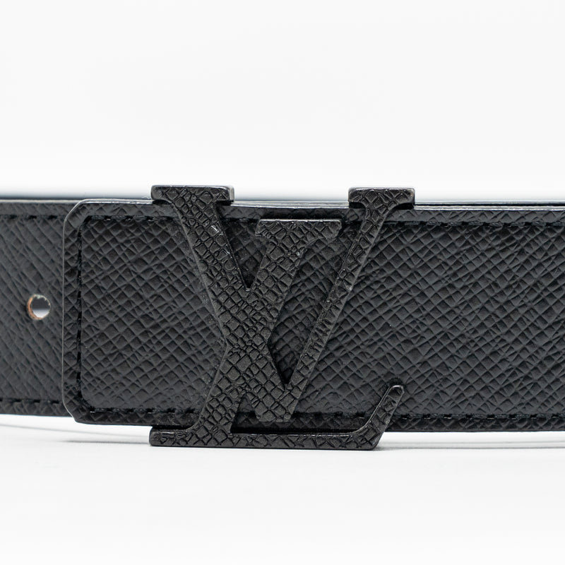 Louis Vuitton Size 95 35mm Belt Leather SO Black