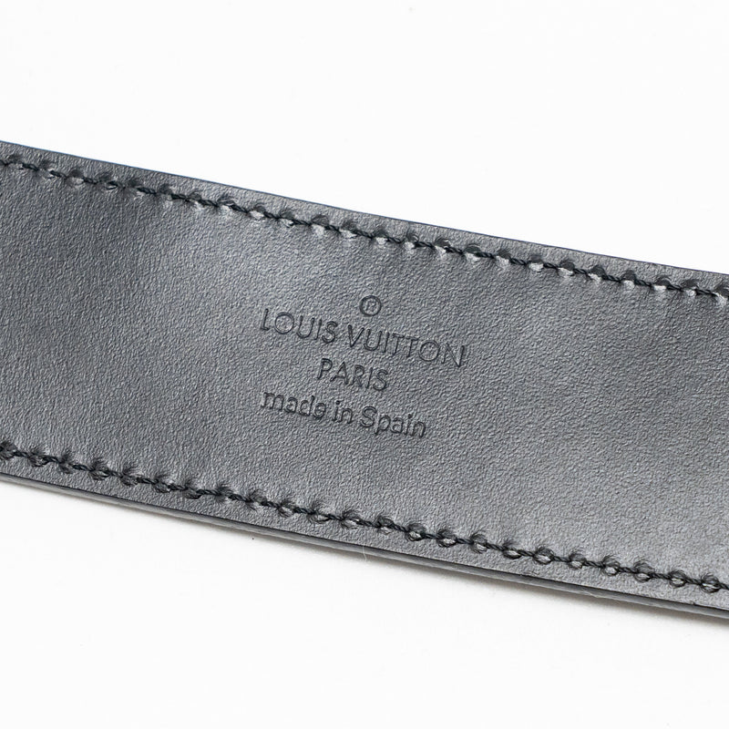 Louis Vuitton Size 95 35mm Belt Leather SO Black
