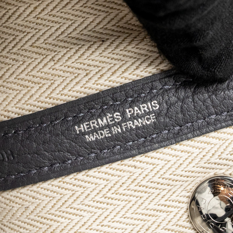 Hermes Garden Party 23 Negonda Ardoise SHW Stamp K