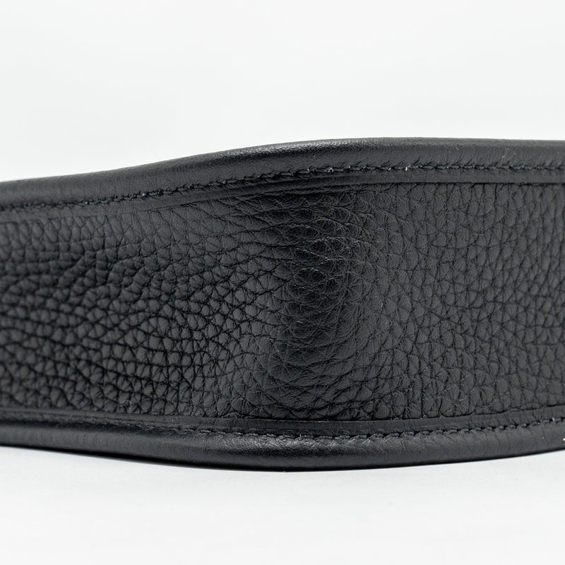 Hermes Mini Evelyne Clemence Black GHW Stamp B