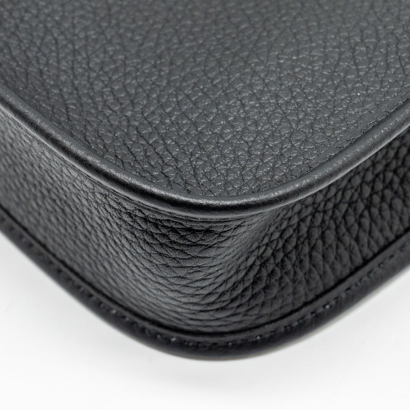 Hermes Mini Evelyne Clemence Black GHW Stamp B