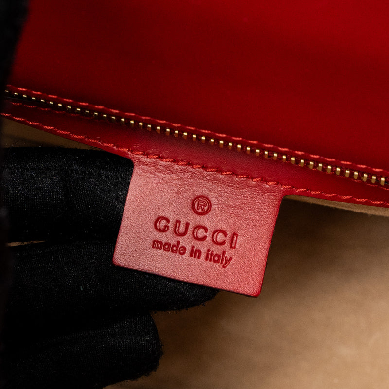 Gucci Small Sylvie Bag Calfskin Red GHW