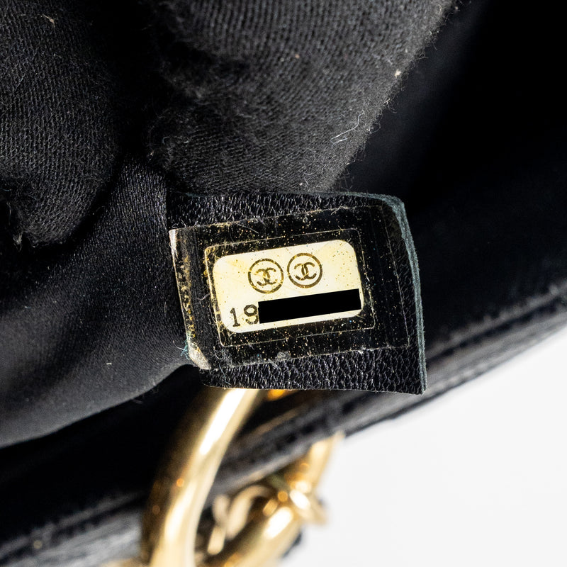Chanel Grand Shopping Tote Bag caviar black GHW
