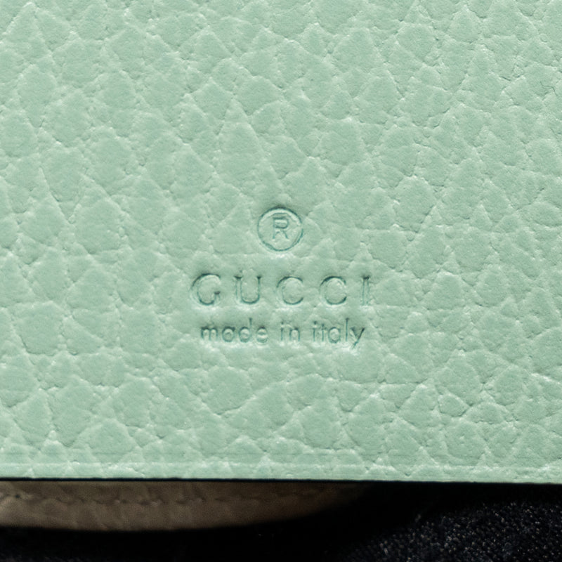 Gucci Ophidia Key Case Calfskin White GHW