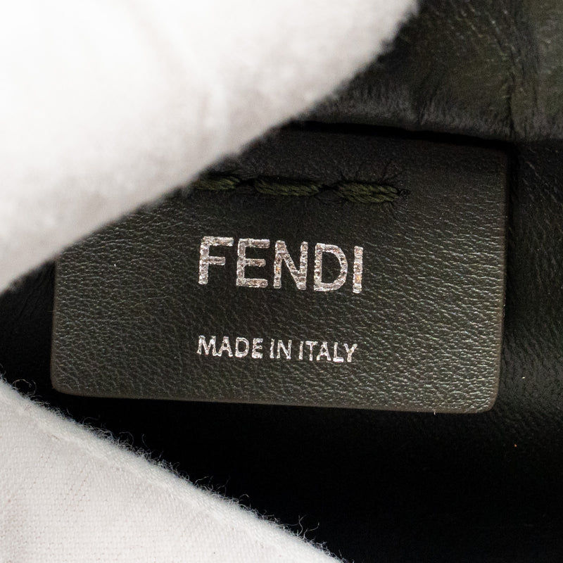 Fendi Mini 3Jours Tote Bag Calfskin Dark Green SHW
