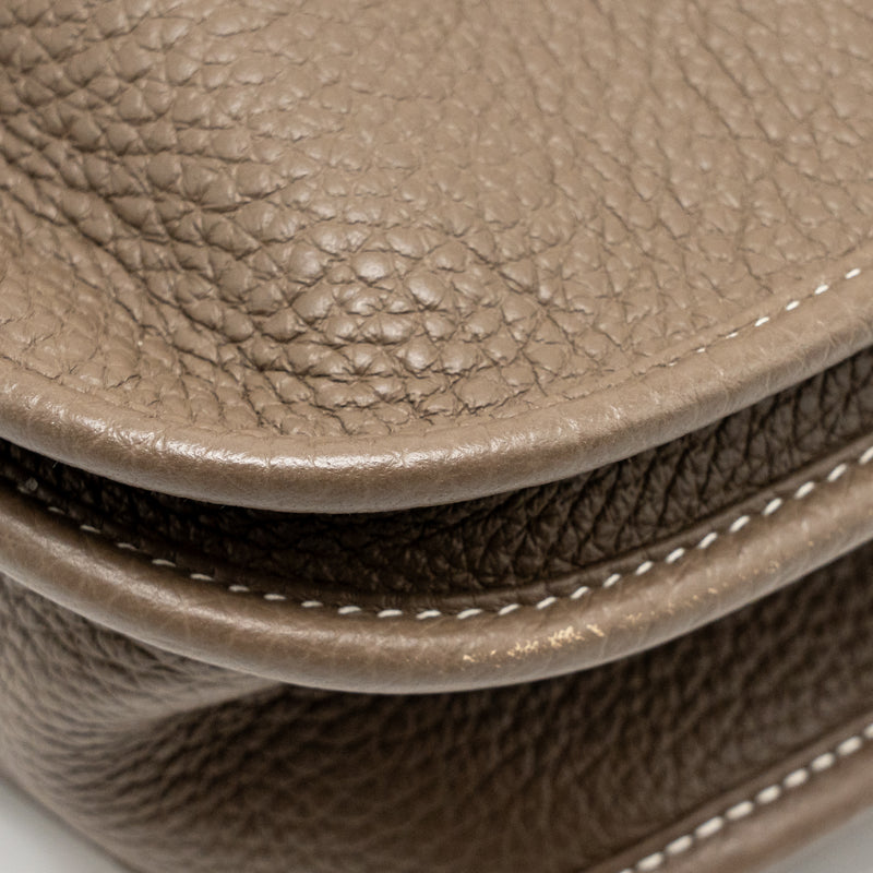 Hermes Evelyne 29 Clemence Etoupe SHW Stamp U