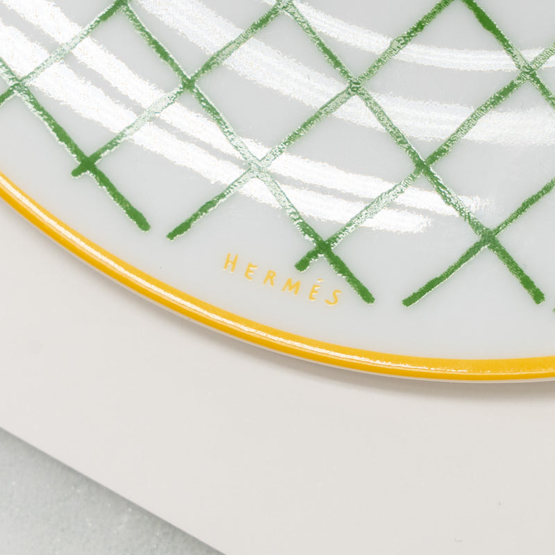 Hermes A Walk in the Garden Bread and Butter Plate (sell in a set)