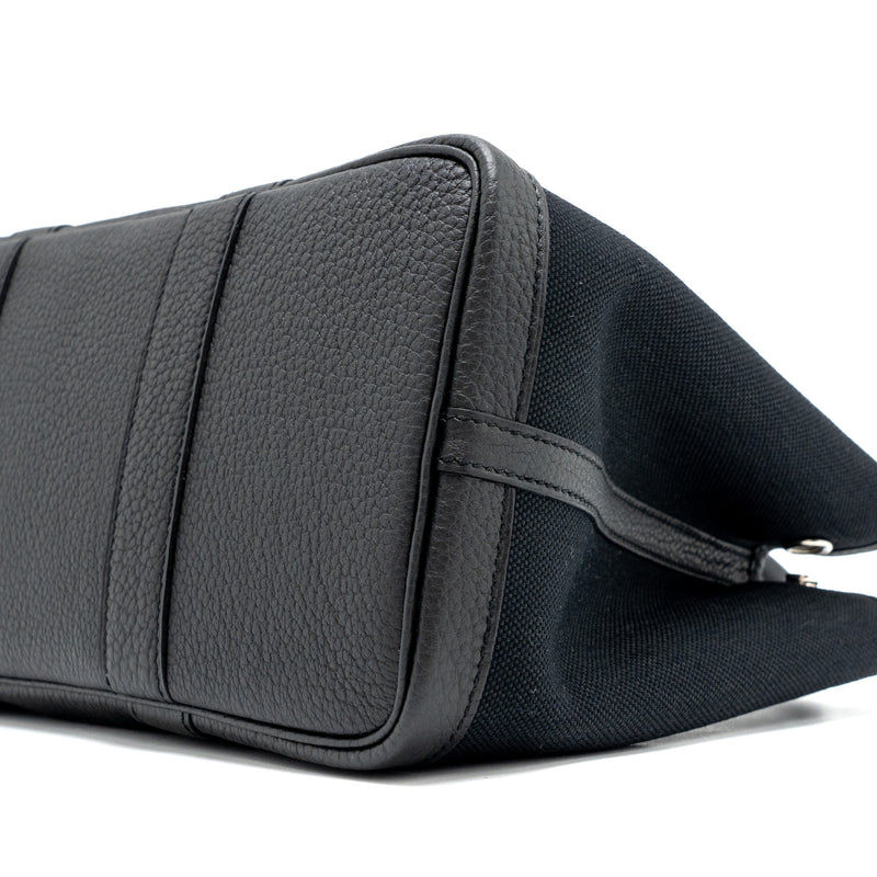 Hermes Garden Party 30 Canvas/Negonda Black SHW Stamp B