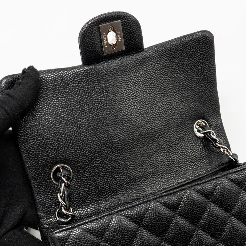 Chanel Mini Rectangular flap bag caviar black SHW