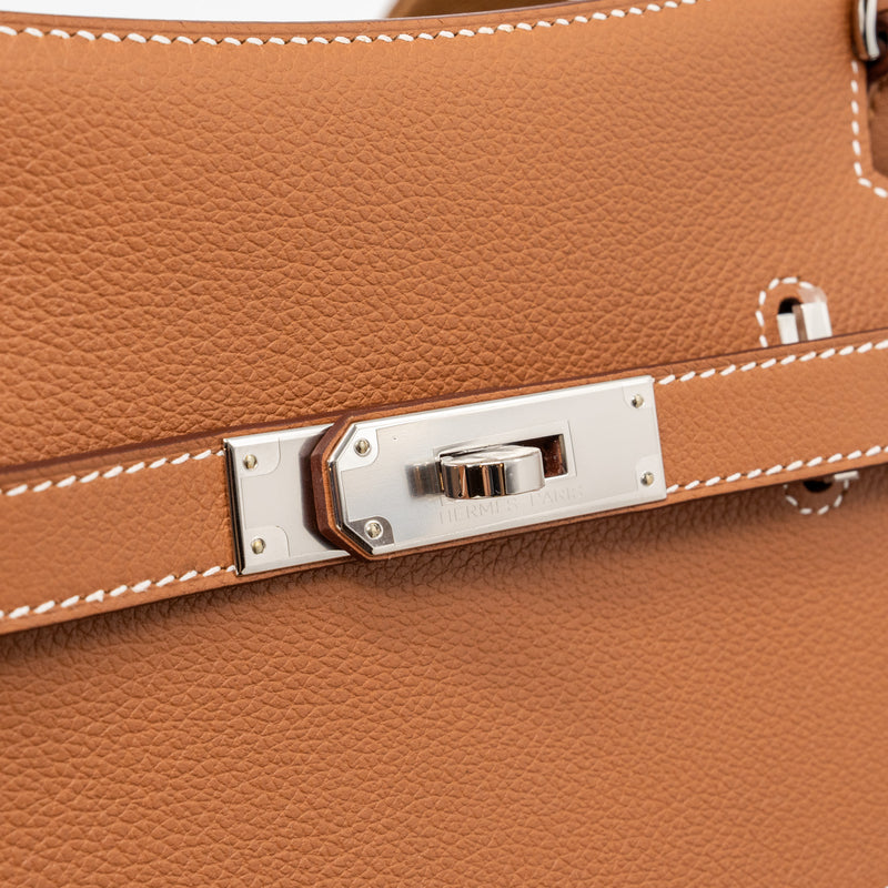 Hermes mini Jypsiere evercolor gold SHW stamp B
