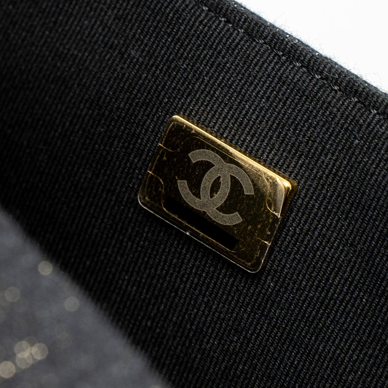 Chanel 23S Flap Backpack Denim Dark Blue Brushed GHW (Microchip)