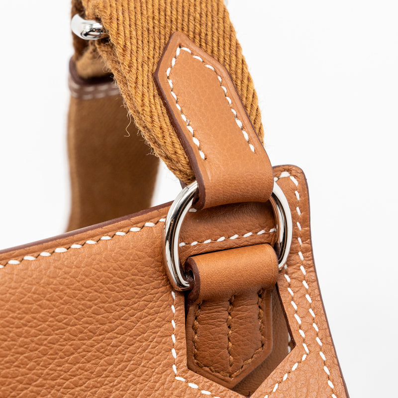 Hermes mini Jypsiere evercolor gold SHW stamp B