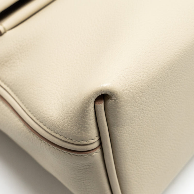 Hermes Mini 24/24 2424-21 Bag Evercolor / swift beton GHW stamp D