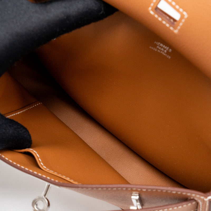 Hermes mini Jypsiere evercolor gold SHW stamp B