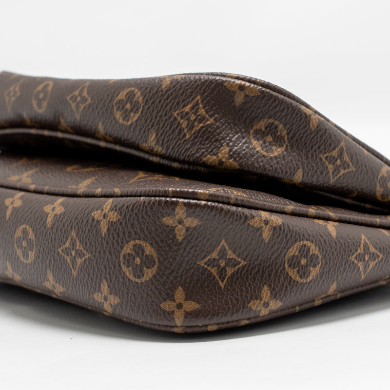 Louis Vuitton My Lv World Tour Multi Pochette Accessories Khaki Strap Monogram Canvas GHW