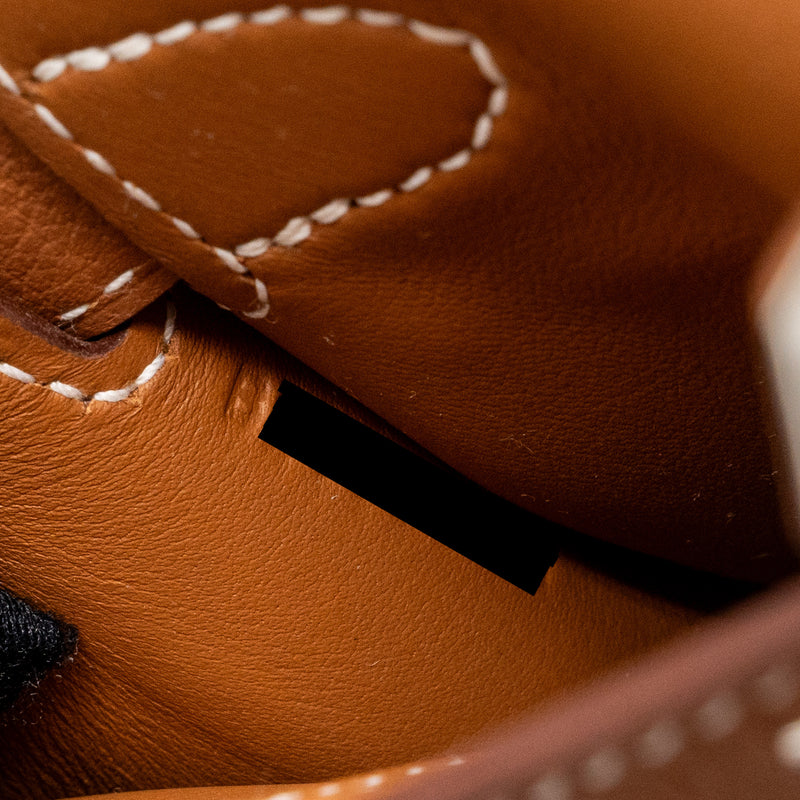 Hermes mini Jypsiere evercolor gold SHW stamp B