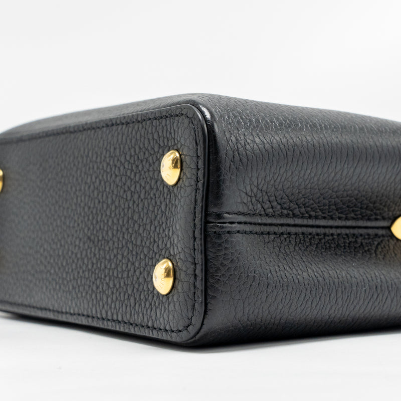 Louis Vuitton Capucines Mini Taurillon Black GHW