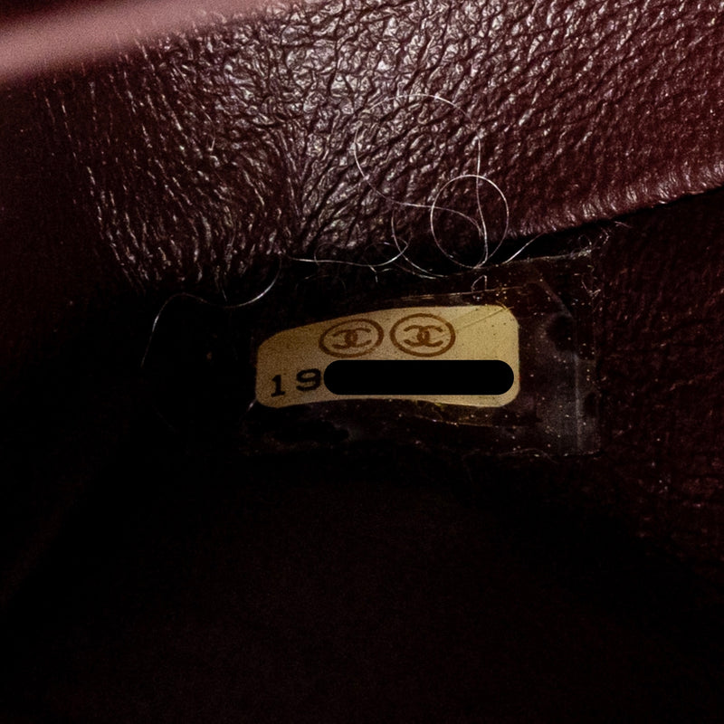 Chanel Medium Classic Double Flap Bag Lambskin Black GHW