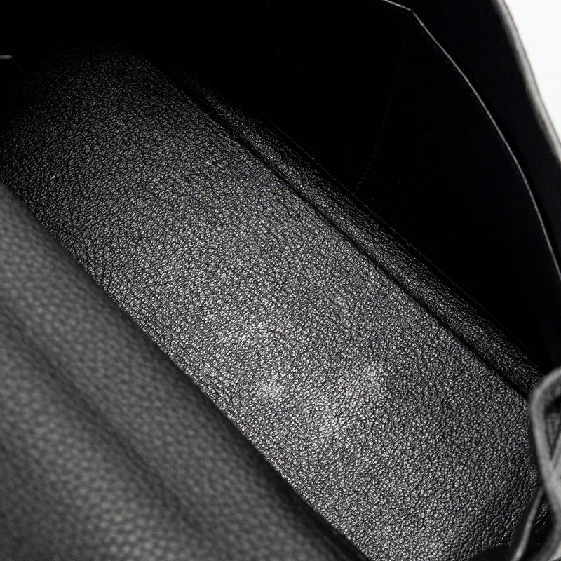 Hermes Kelly 28 Togo Black GHW Stamp X