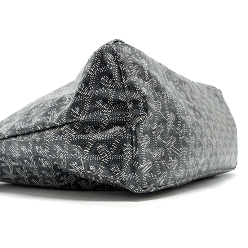 Goyard Boheme Hobo Pm Goyardine Canvas Gris SHW