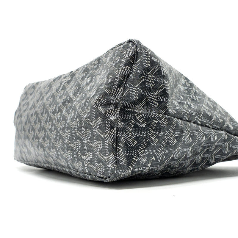 Goyard Boheme Hobo Pm Goyardine Canvas Gris SHW