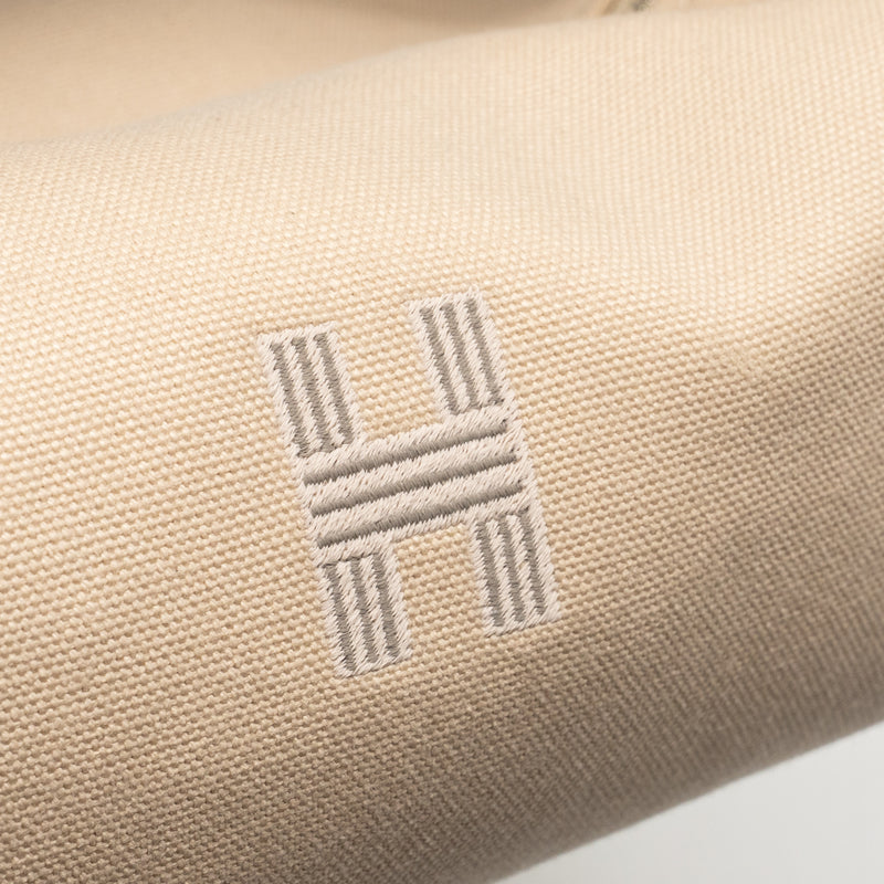 Hermes trousse de toilette bride a brac pm natural SHW