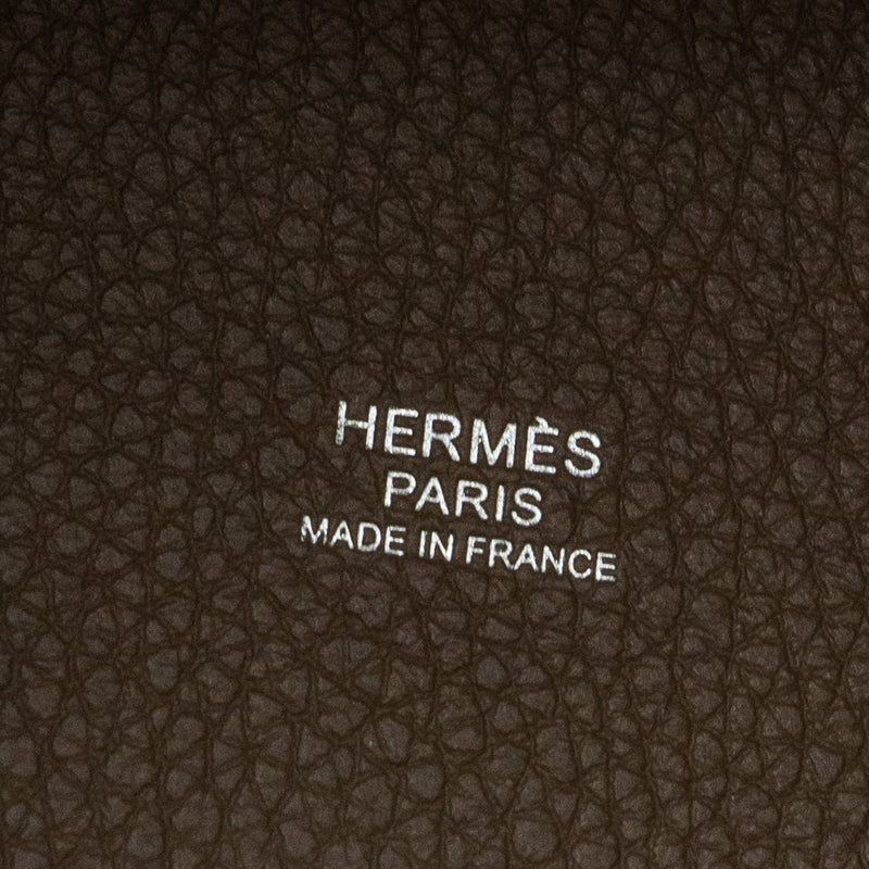 Hermes Picotin 18 Lock Bag Clemence Etoupe SHW Stamp U