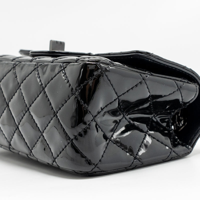 Chanel Mini 2.55 Reissue Patent SO Black