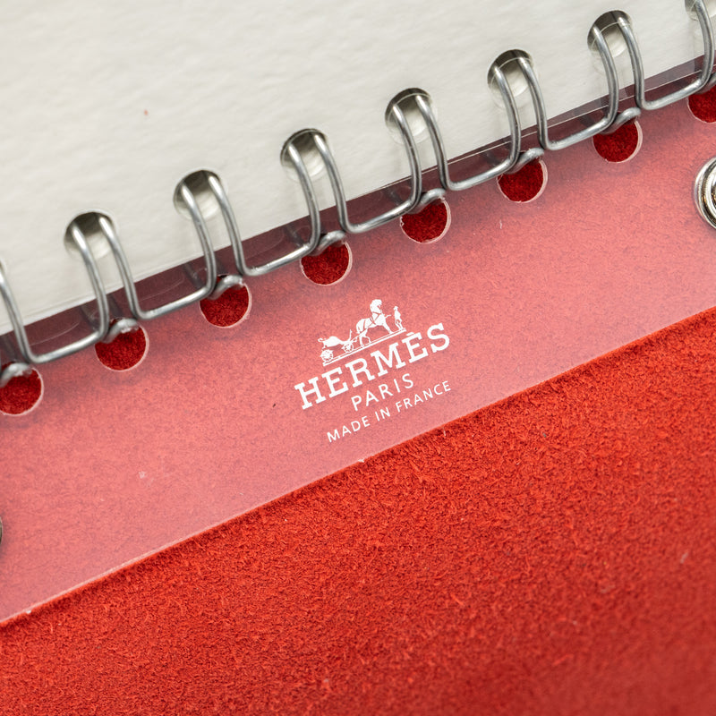 hermes Ulysse PM notebook red