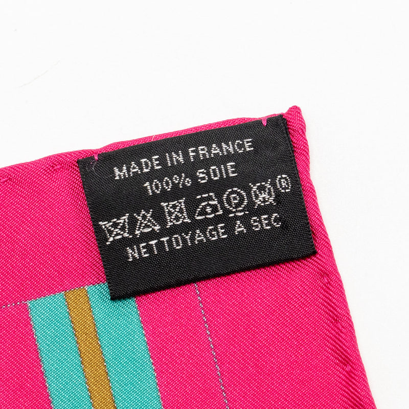 Hermes 90cm Silk Scarf Voltes Et Pirouettes Multicolour