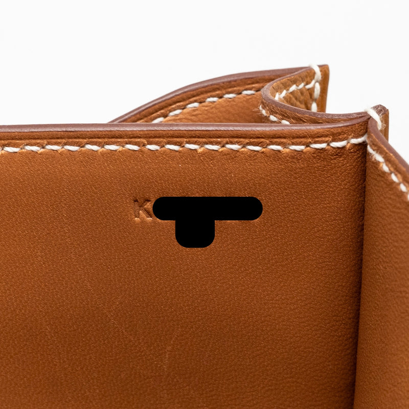 Hermes mini constance epsom gold RGHW stamp K