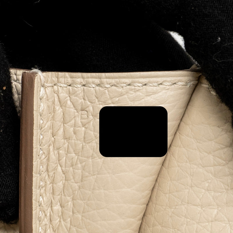 Hermes Halzan 25 Clemence Craie SHW Stamp B