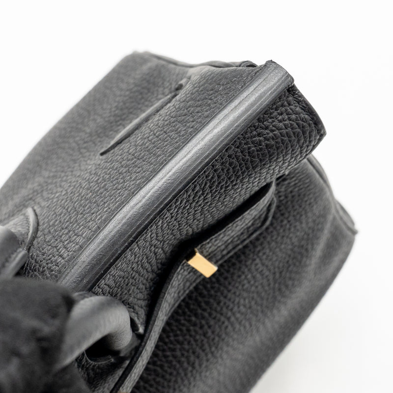 Hermes Birkin 25 Togo Black GHW Stamp Z