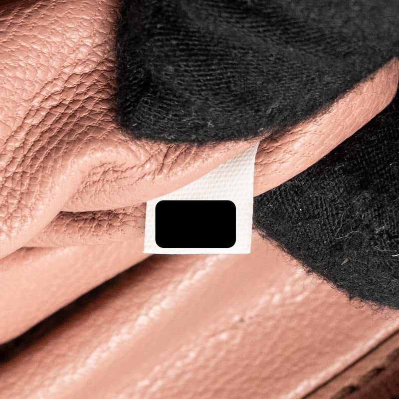 Prada top handle Dangle Bag leather black SHW