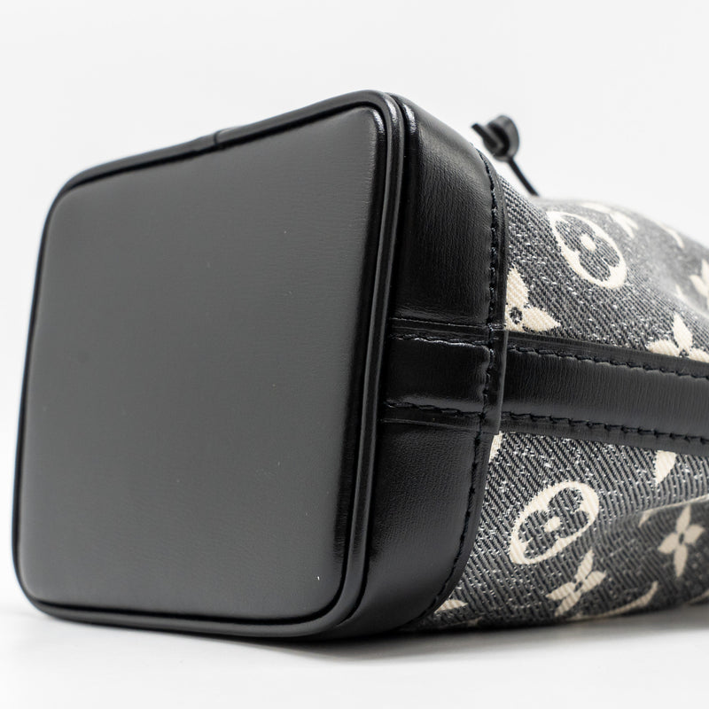Louis Vuitton Nano Noe Jacquard Denim Black / Multicolor SHW