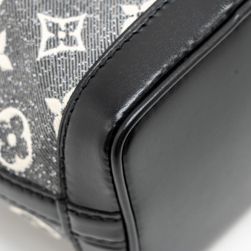 Louis Vuitton Nano Noe Jacquard Denim Black / Multicolor SHW
