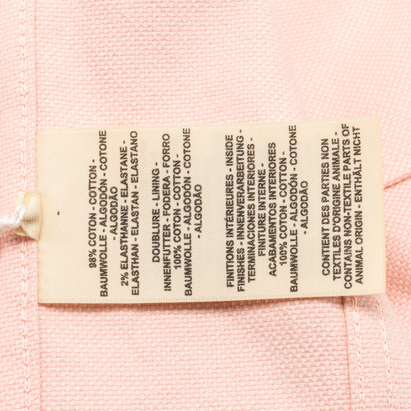 Hermes Size 38 Chaine D’ancre Denim Jacket Rose Pop