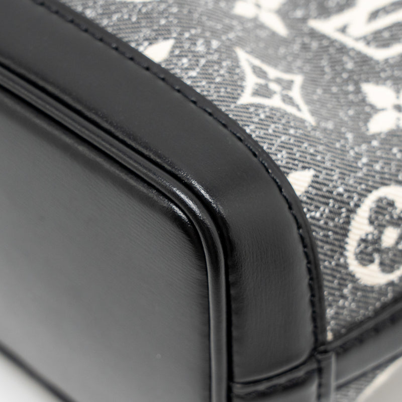 Louis Vuitton Nano Noe Jacquard Denim Black / Multicolor SHW