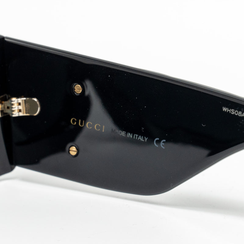 Gucci GG Logo Sunglasses Black GHW