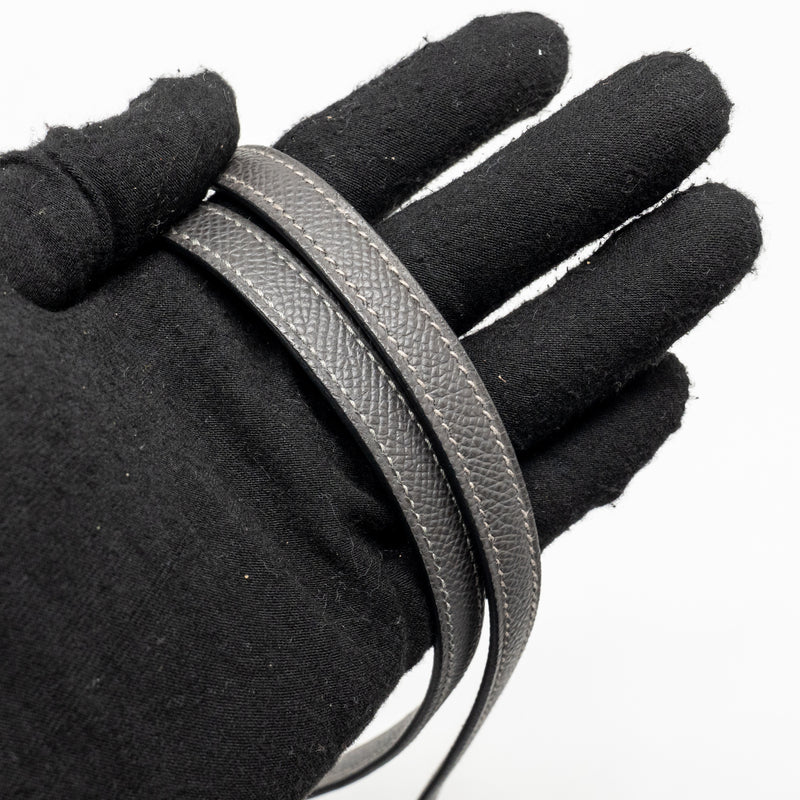 Hermes mini constance epsom graphite LGHW stamp B