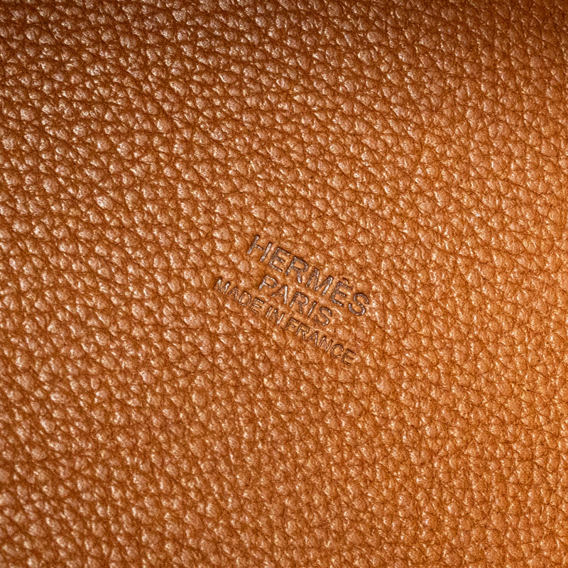 Hermes Picotin 18 Barenia Faubourg Gold SHW Stamp B