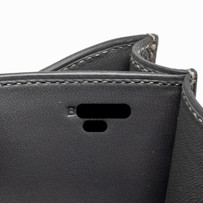 Hermes mini constance epsom graphite LGHW stamp B