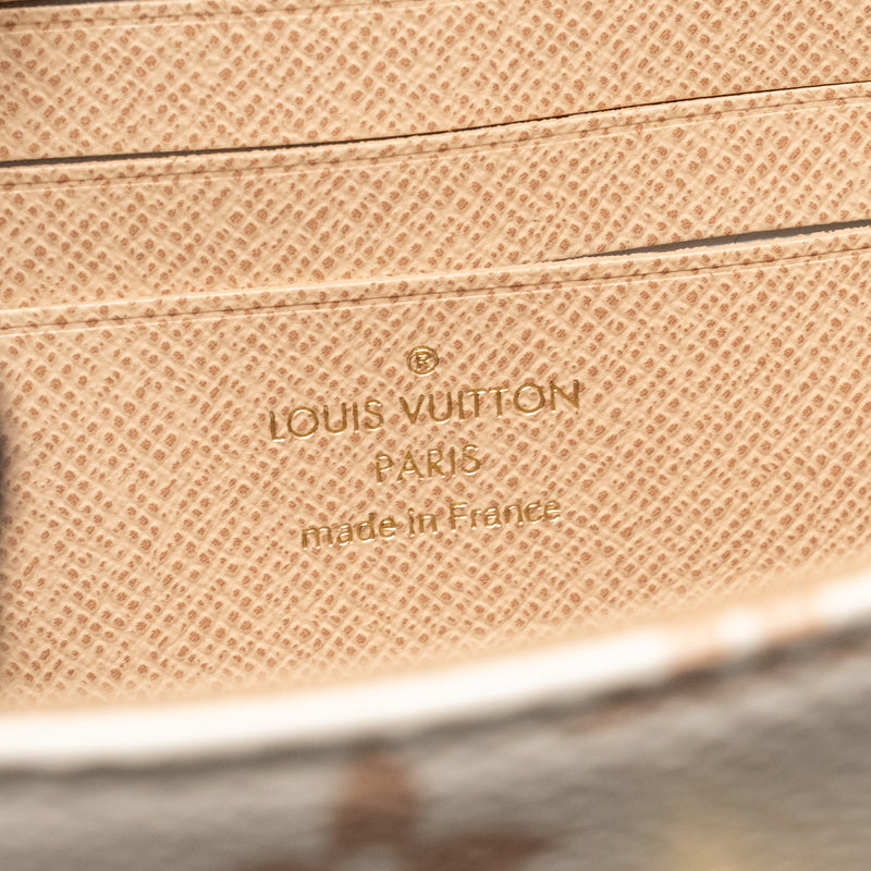 Louis Vuitton ivy wallet on chain monogram dune canvas beige/cream GHW