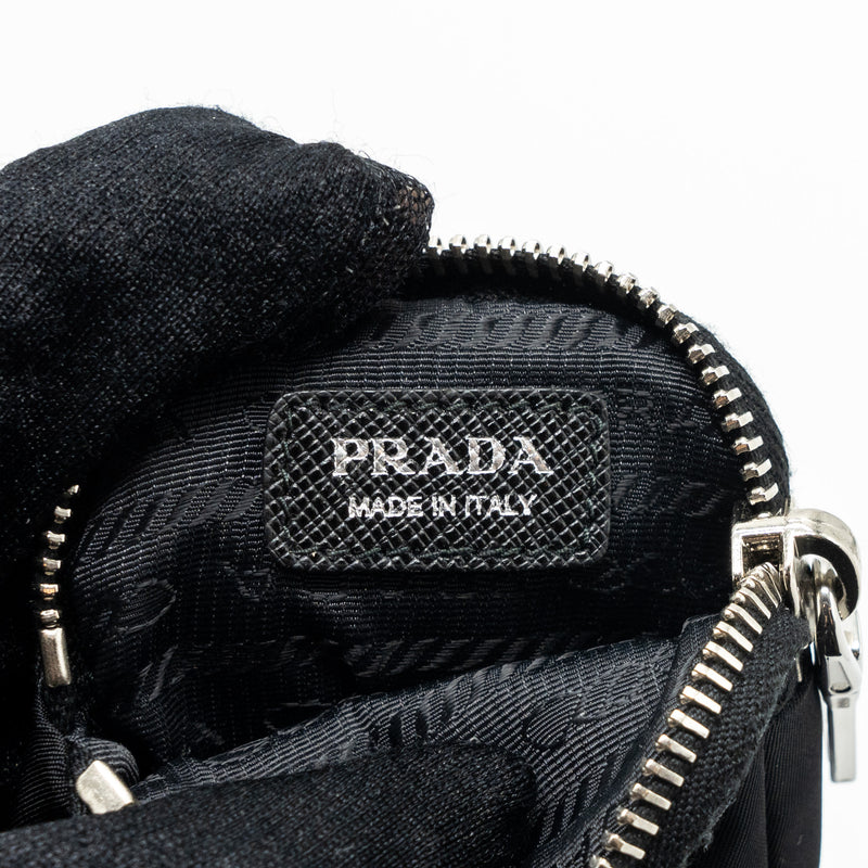 Prada re-edition 2005 re-nylon bag black SHW