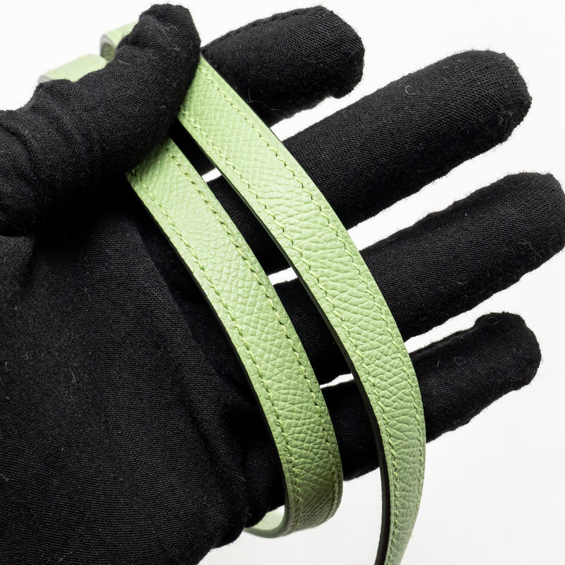 Hermes Mini Constance Epsom Vert Criquet GHW Stamp Y
