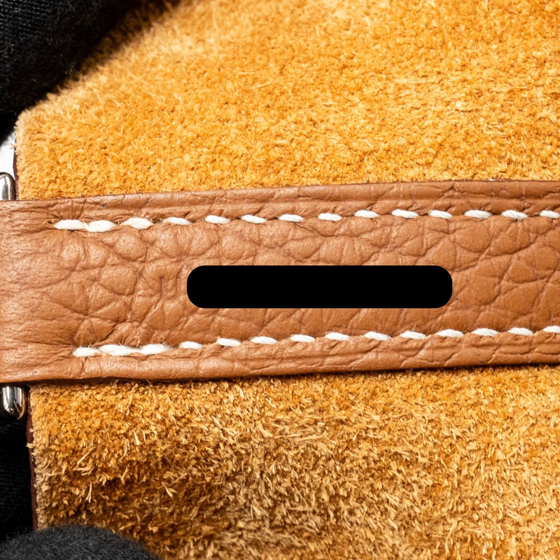 Hermes Picotin 18 Lock Bag Clemence Gold SHW Stamp U